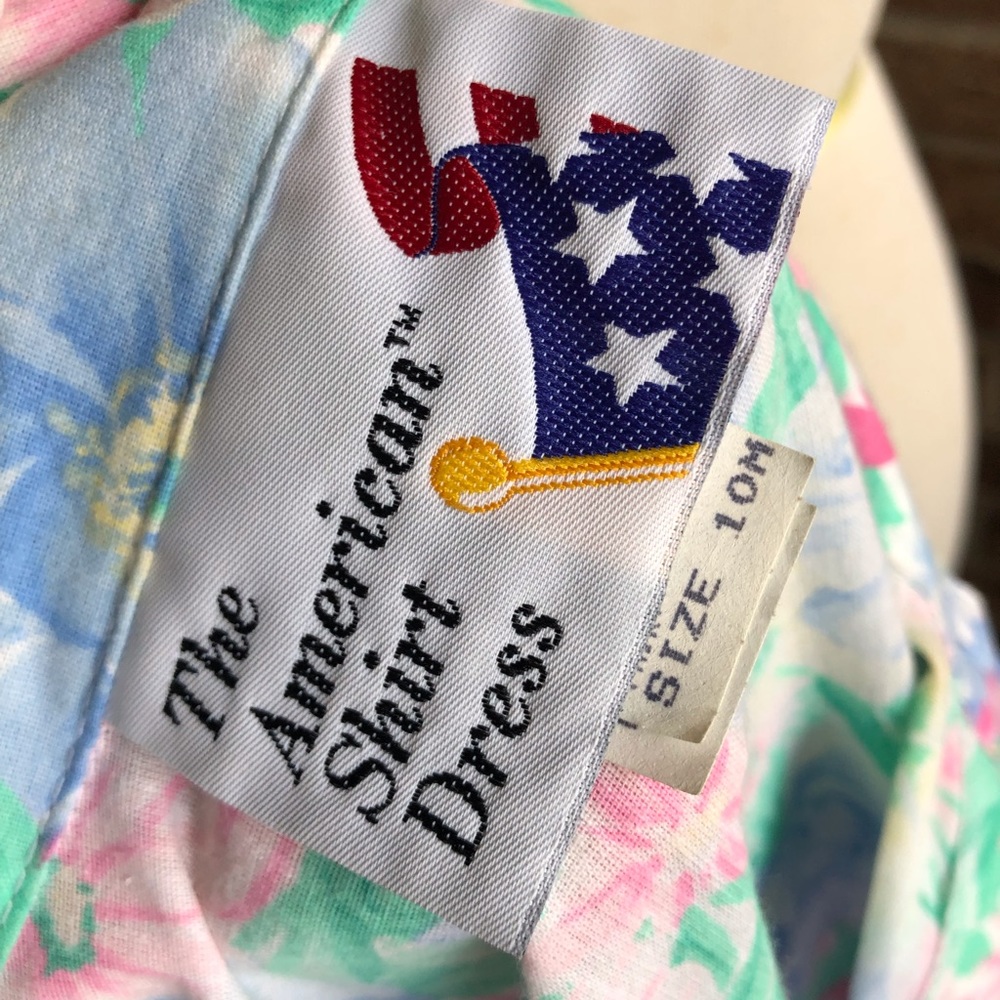 Vintage Floral The American Shirt Dress - Picture 4 of 11